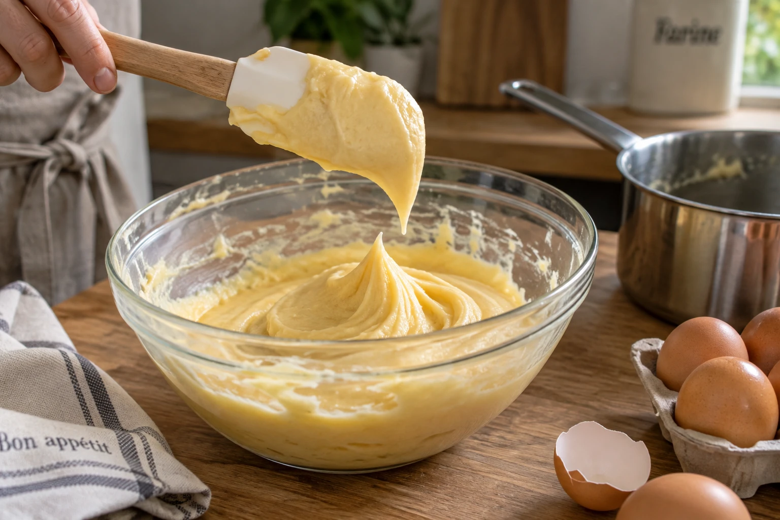 Pâte à choux trop liquide : comment la rattraper à temps