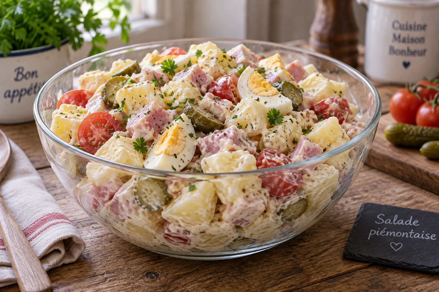 Peut-on préparer une salade piémontaise la veille sans risque
