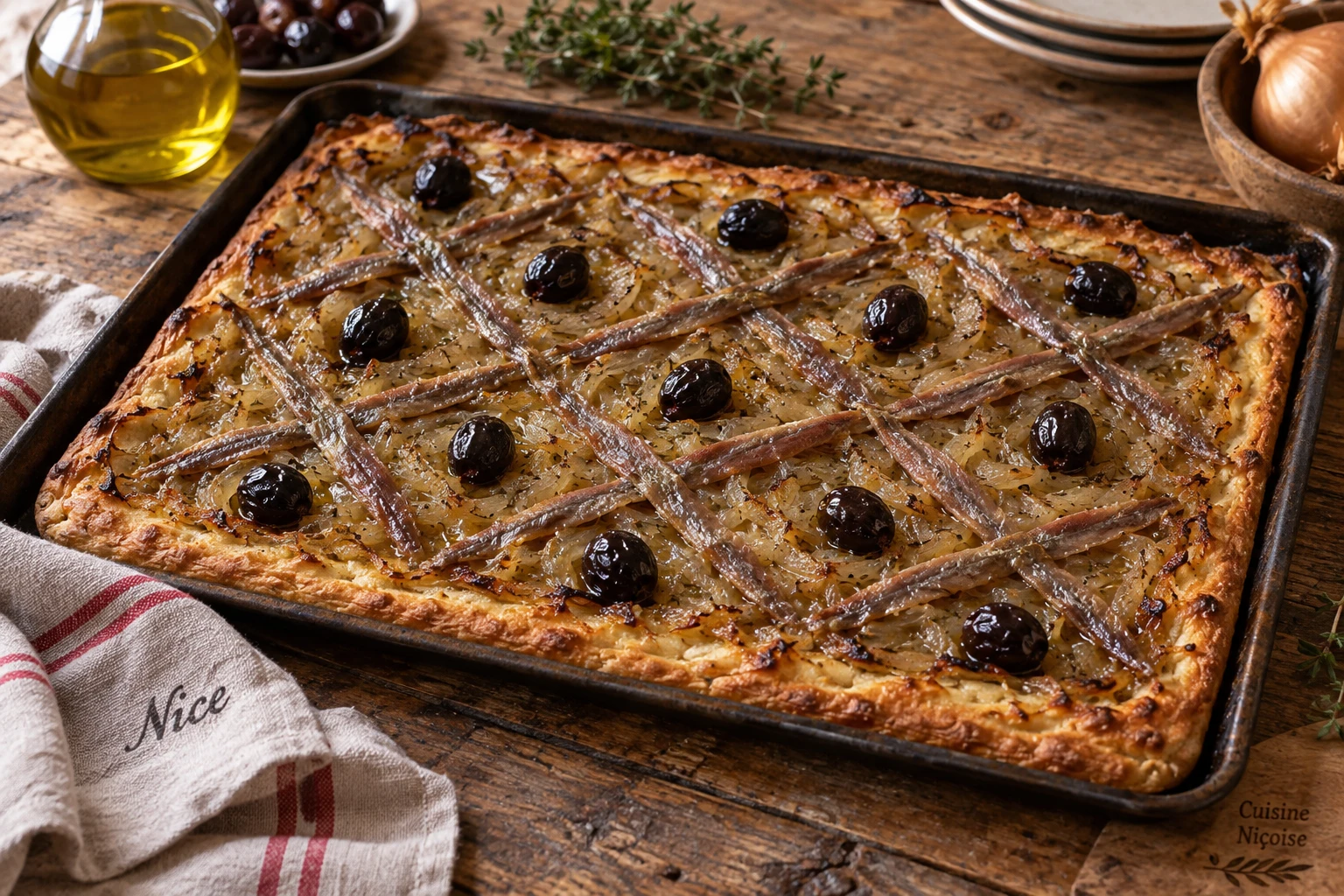 La pissaladière de grand-mère : ma recette à l&rsquo;ancienne